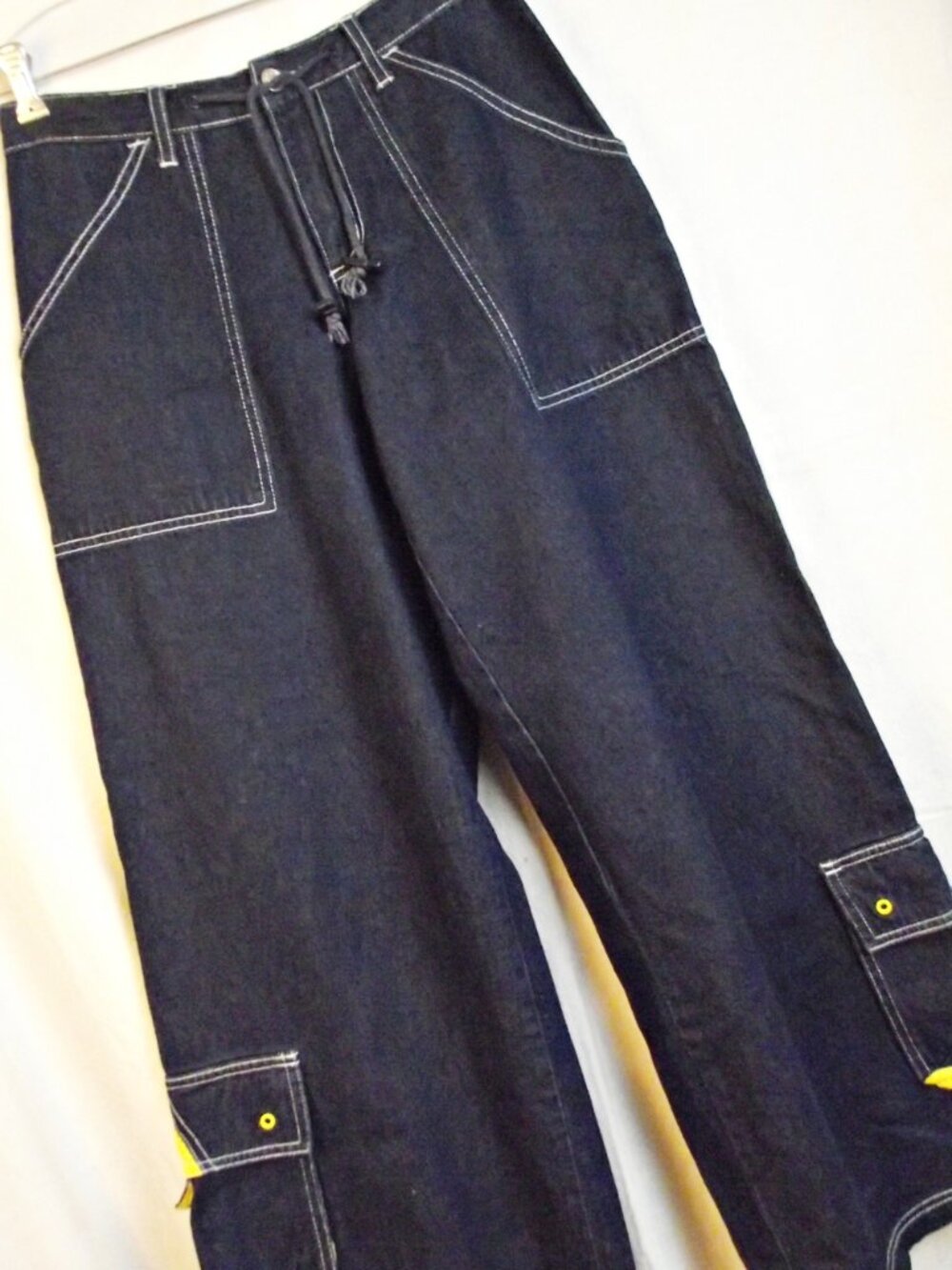 BREAKDOWN ORIGINAL Vintage Jeans Wide Baggy Leg Cargo Skater 30W